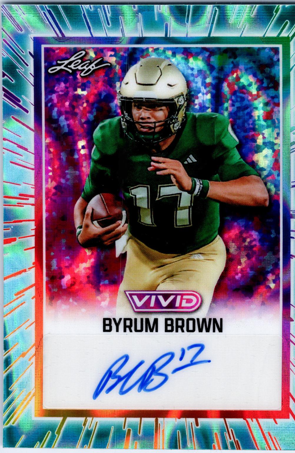 Byrum Brown [Prismatic Teal] #BA-BB1
