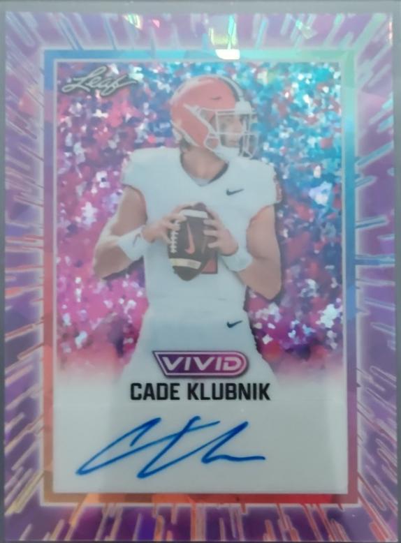 Cade Klubnik [Prismatic Yellow] #BA-CK1