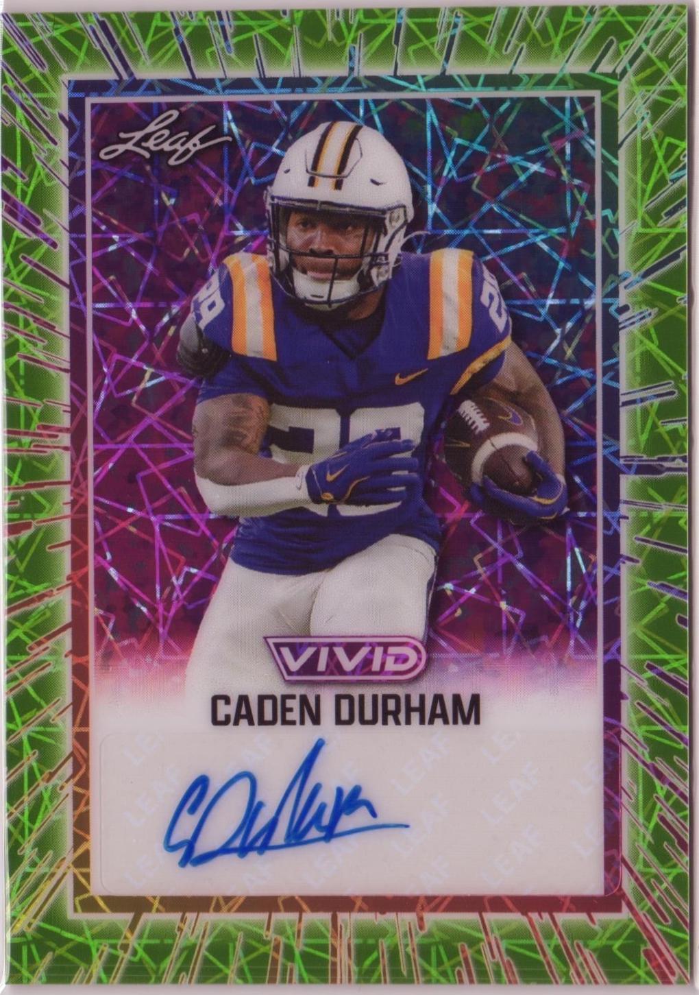 Caden Durham [Prismatic Green] #BA-CD3