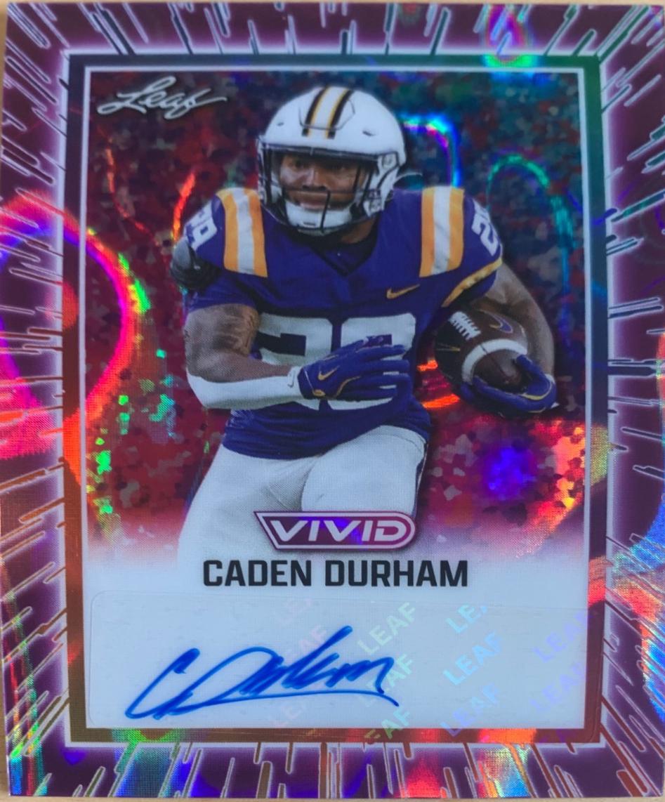 Caden Durham [Prismatic Purple] #BA-CD3