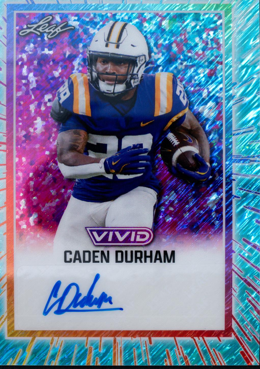 Caden Durham [Prismatic Teal] #BA-CD3