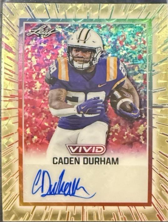 Caden Durham [Prismatic Yellow] #BA-CD3
