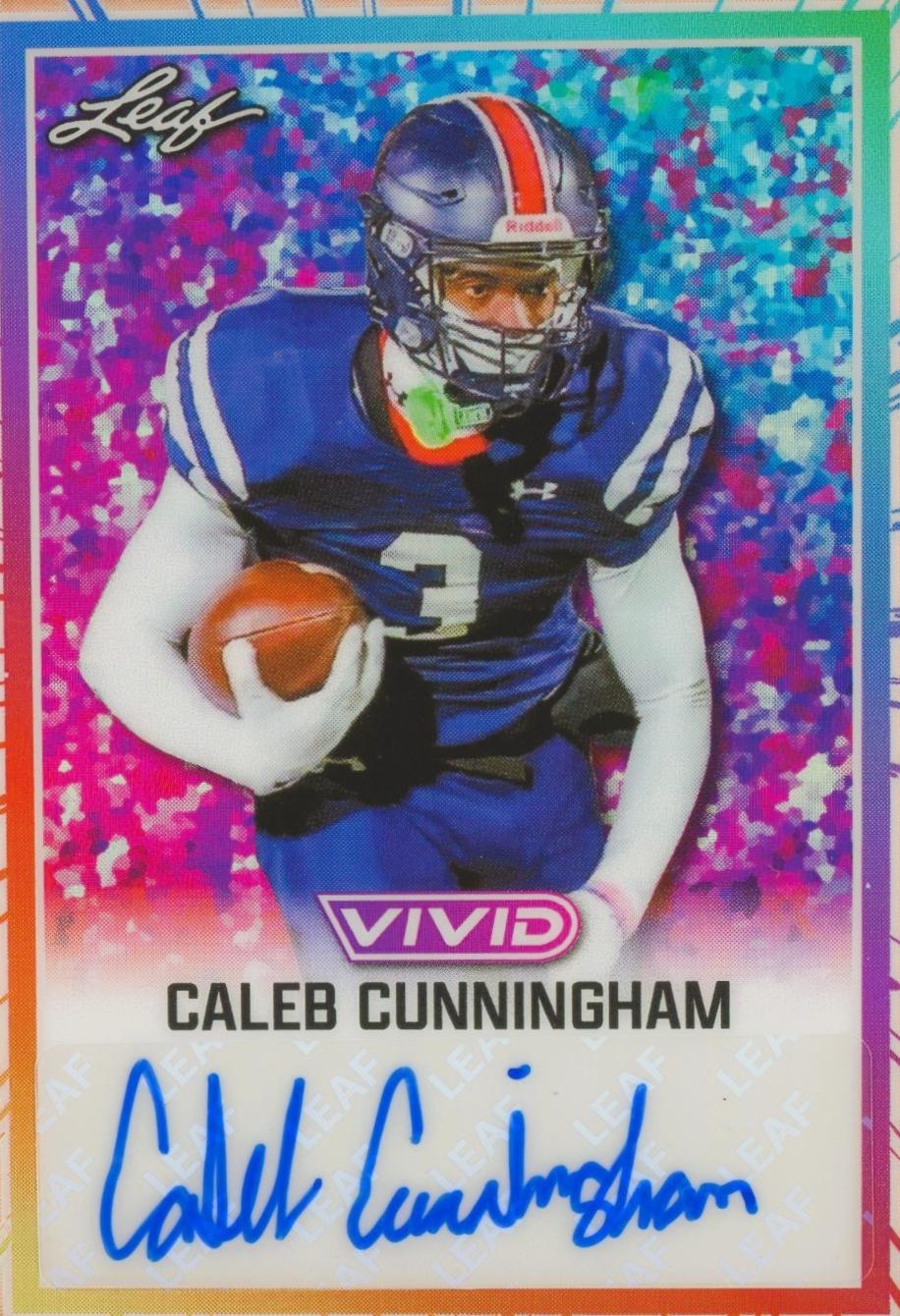 Caleb Cunningham [Prismatic Orange] #BA-CC2