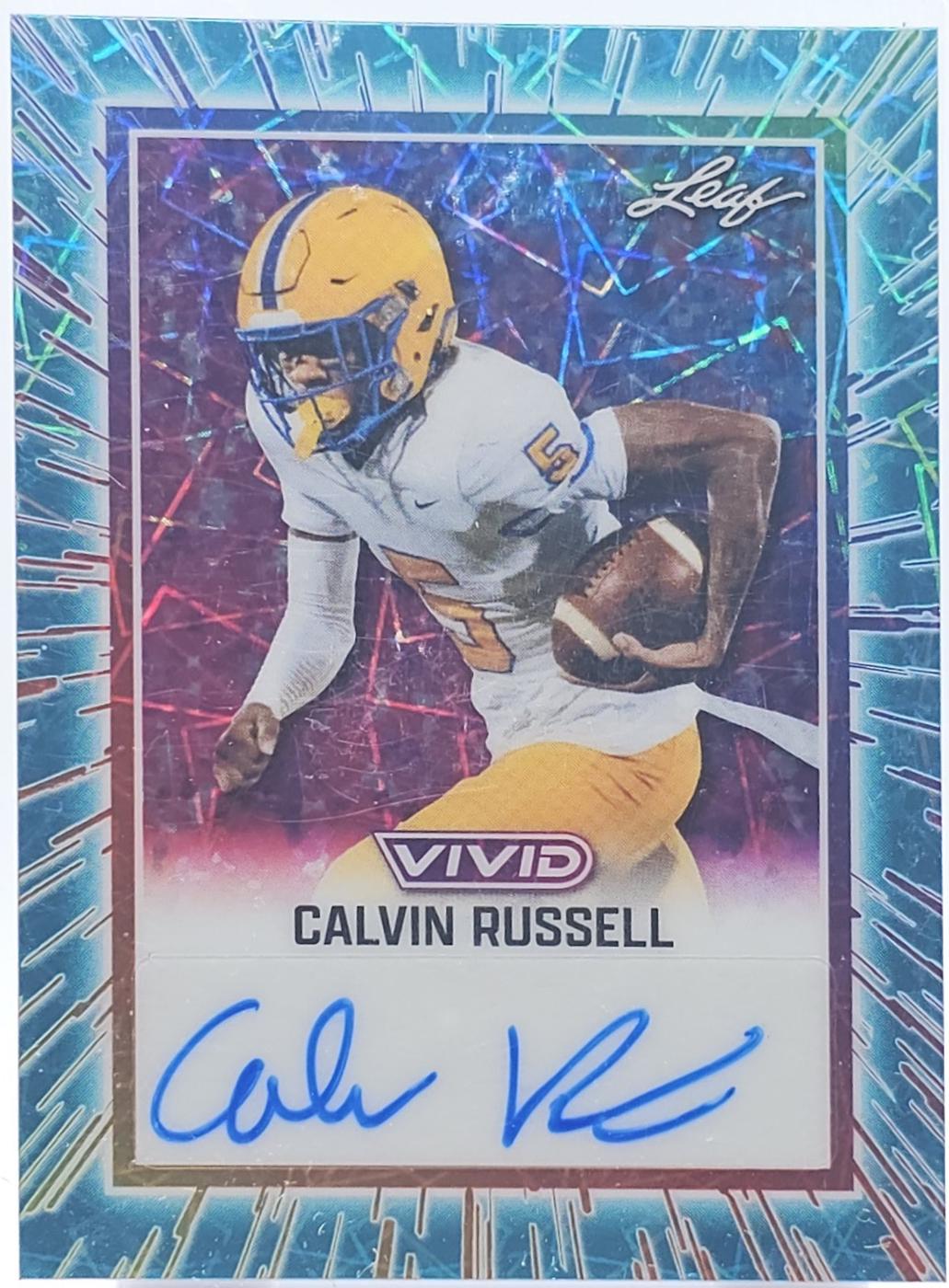 Calvin Russell [Prismatic Blue] #BA-CR1