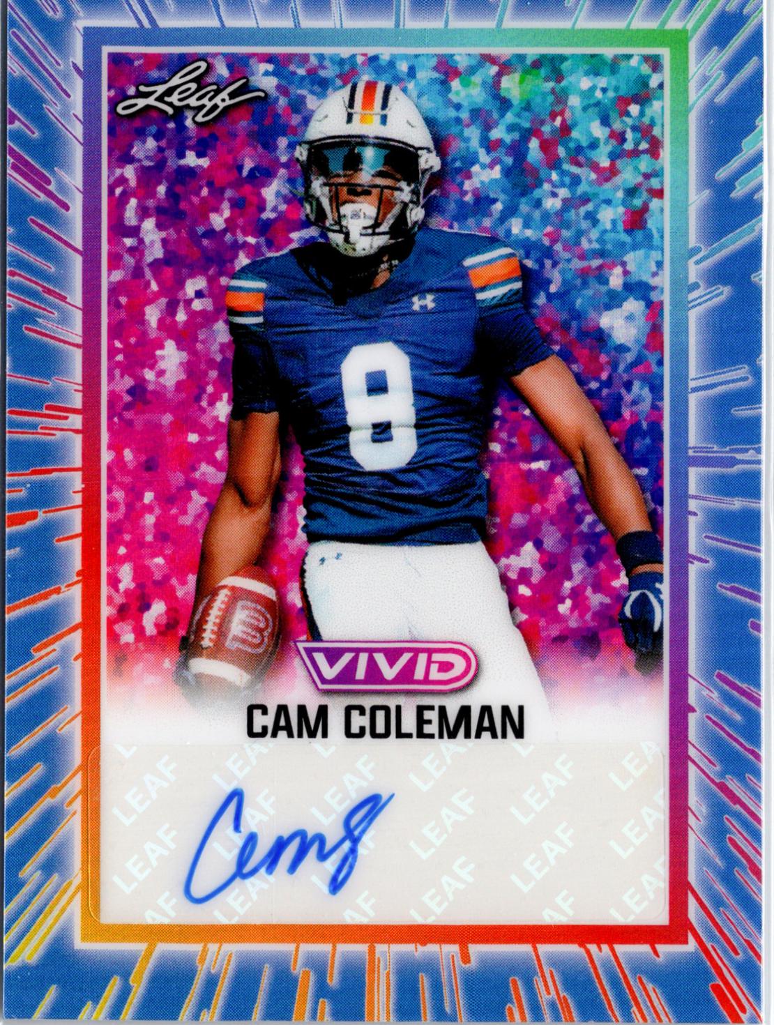 Cam Coleman [Prismatic Blue] #BA-CC1