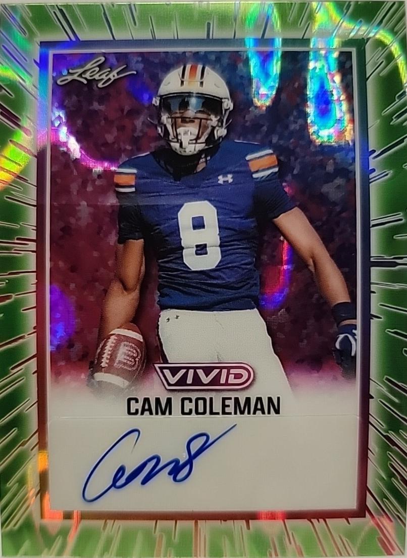 Cam Coleman [Prismatic Green] #BA-CC1