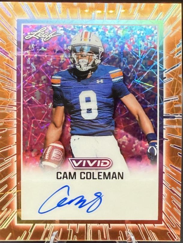 Cam Coleman [Prismatic Orange] #BA-CC1