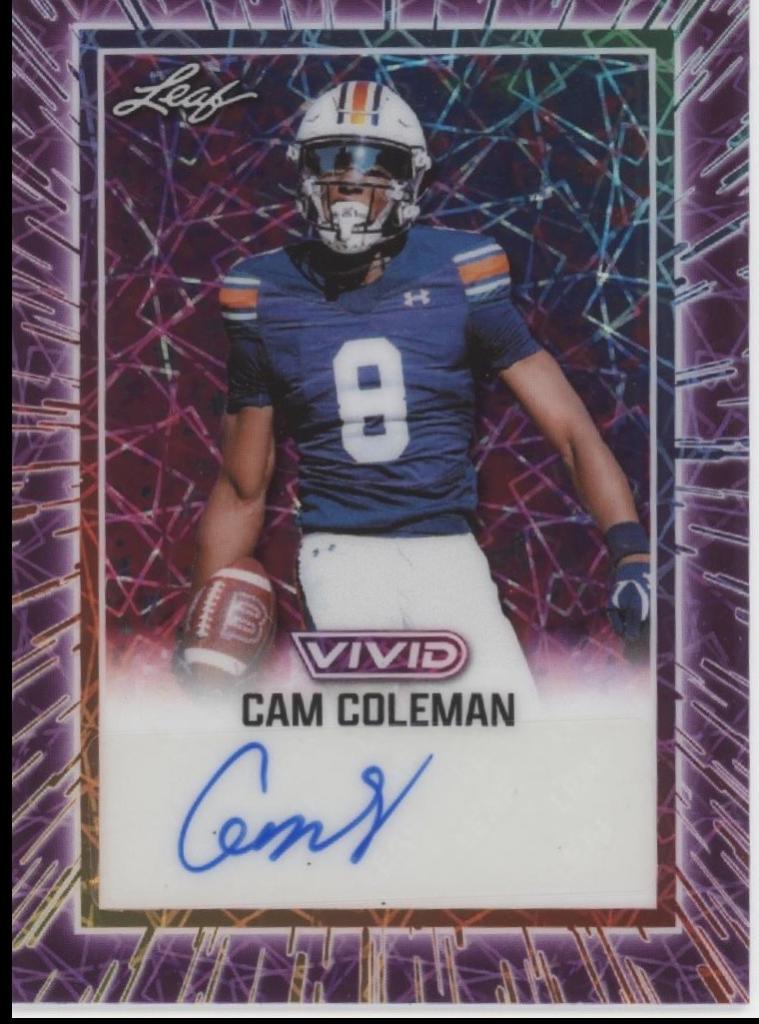 Cam Coleman [Prismatic Purple] #BA-CC1