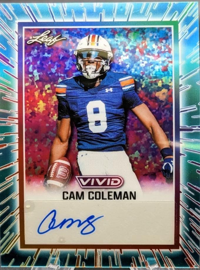 Cam Coleman [Prismatic Teal] #BA-CC1