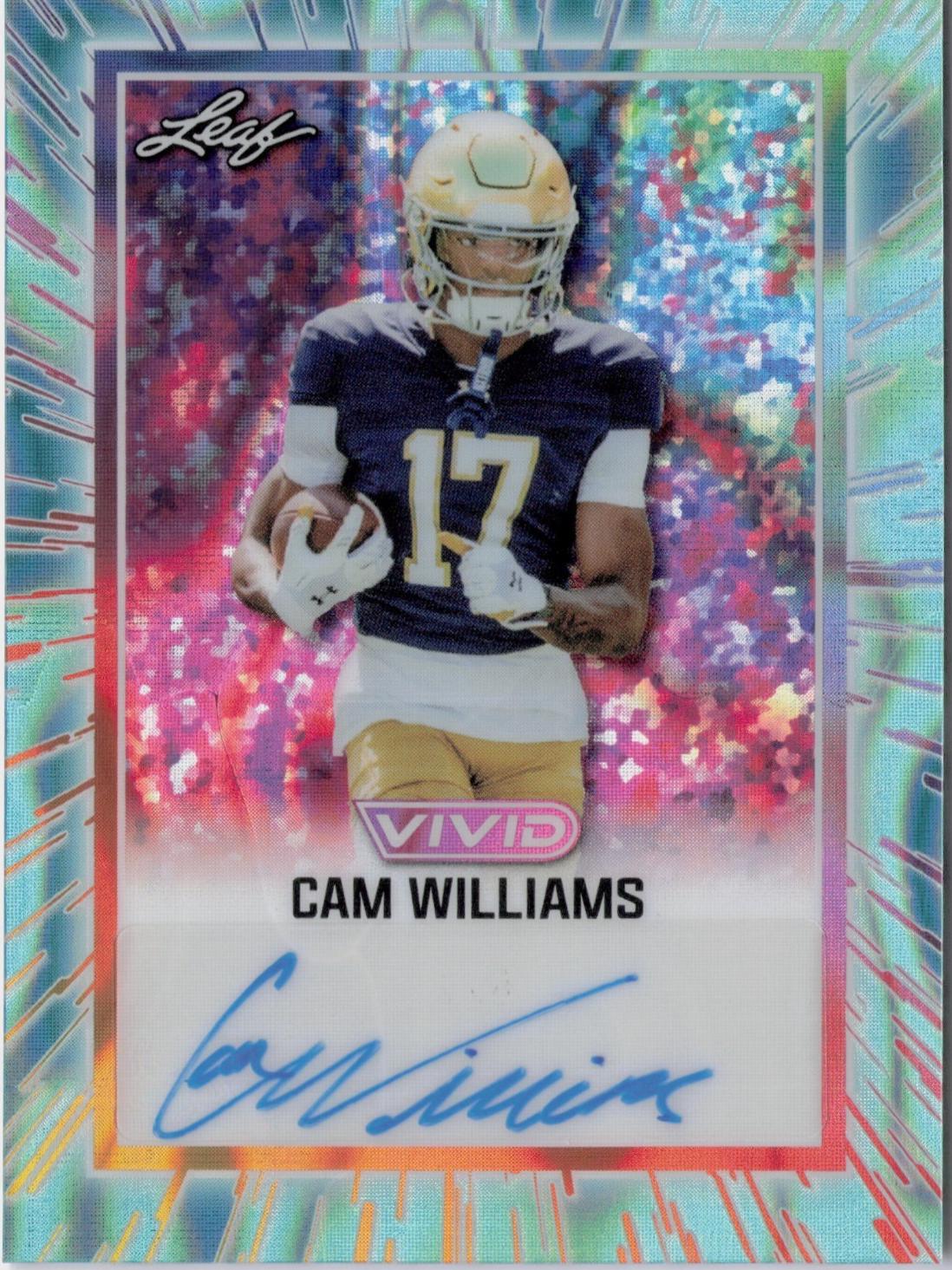 Cam Williams [Prismatic Blue] #BA-CW1