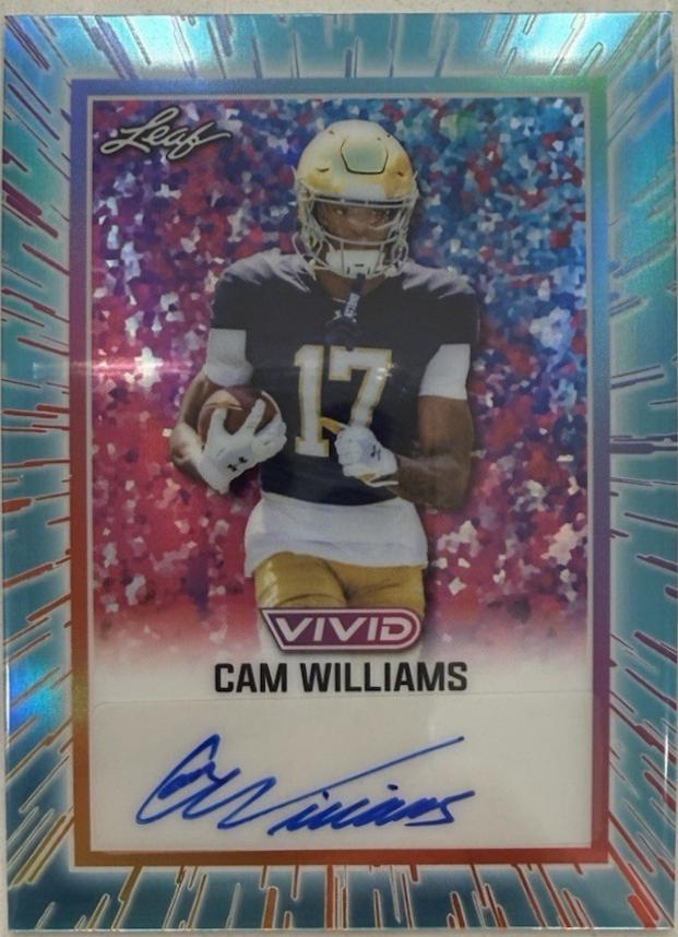 Cam Williams [Prismatic Teal] #BA-CW1