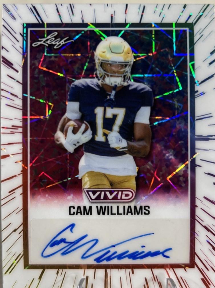 Cam Williams [Prismatic White] #BA-CW1