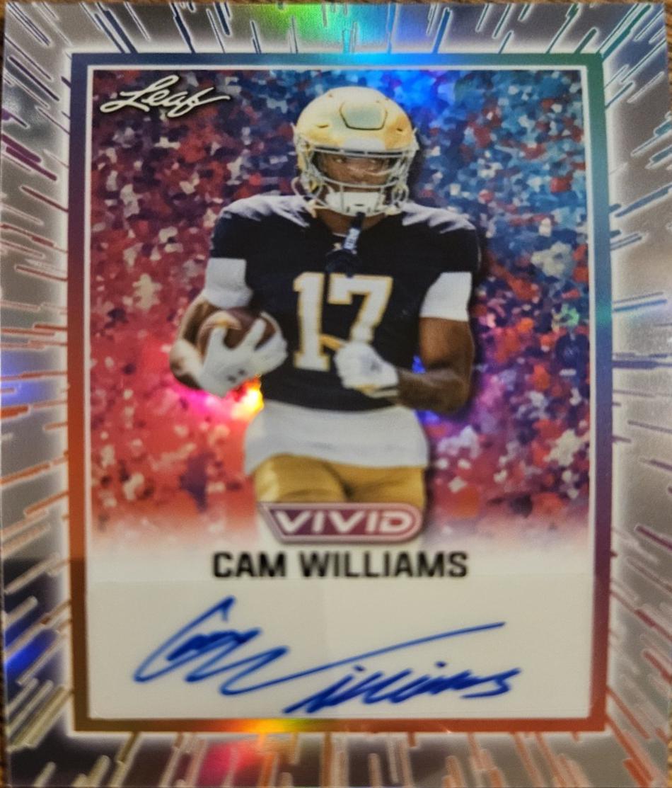 Cam Williams [Prismatic Yellow] #BA-CW1