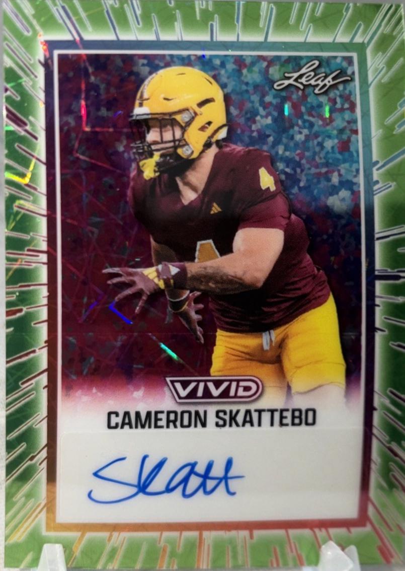 Cameron Skattebo [Prismatic Green] #BA-CS1