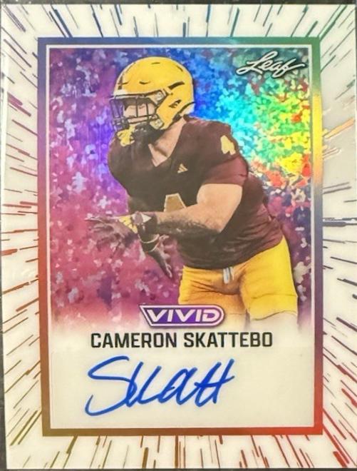 Cameron Skattebo [Prismatic White] #BA-CS1