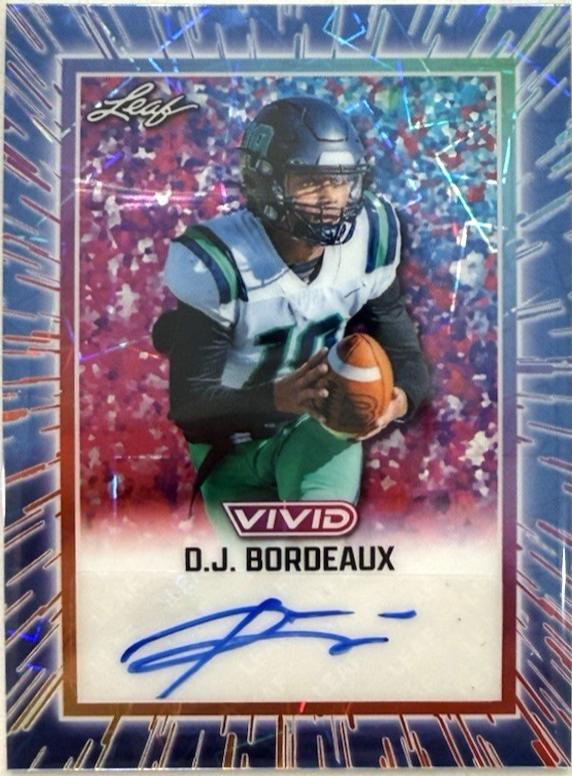D.J. Bordeaux [Prismatic Blue] #BA-DJB