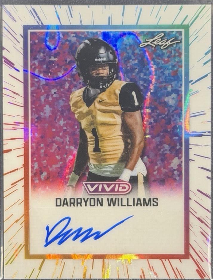 Darryon Williams [Prismatic White] #BA-DW1