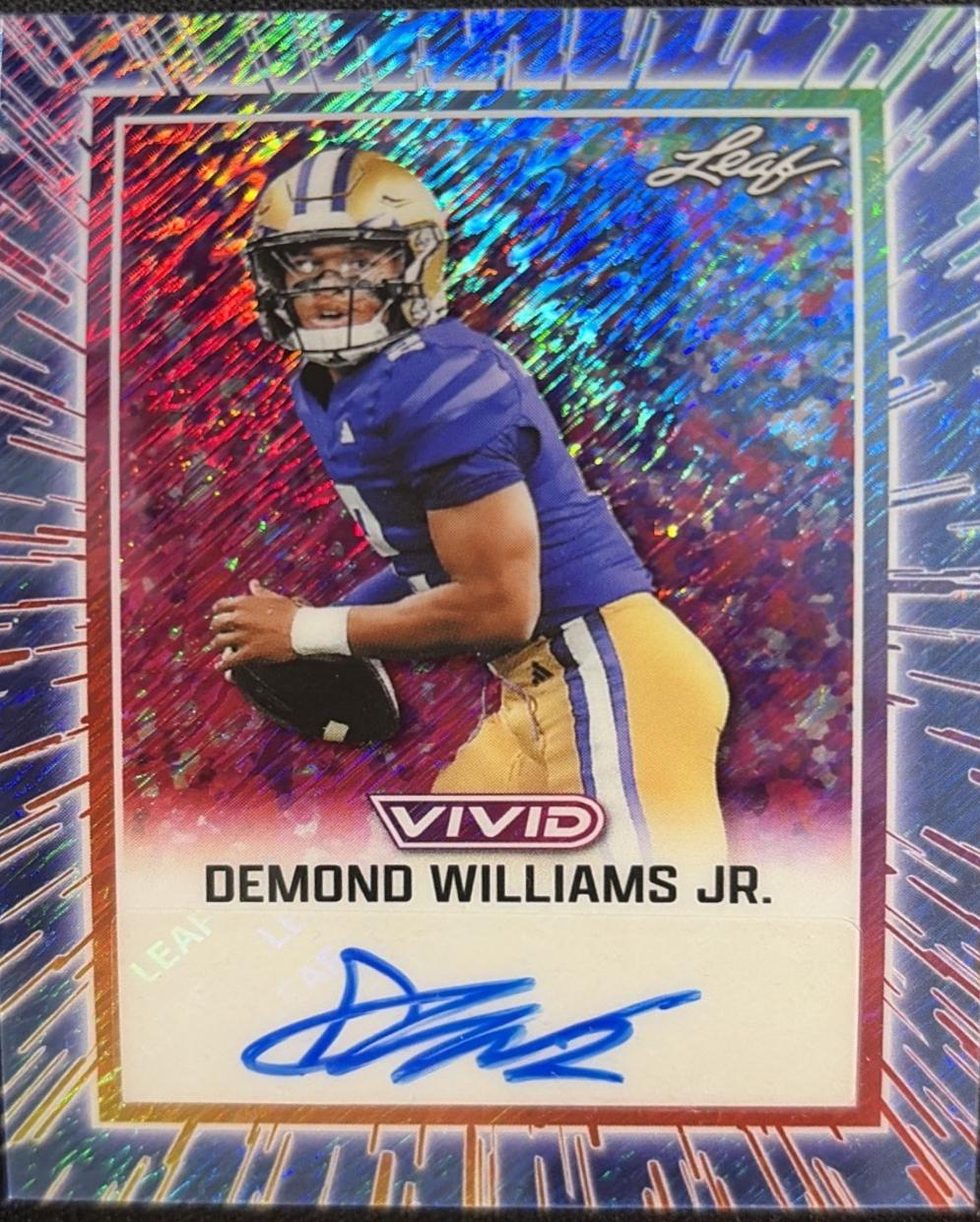 Demond Williams Jr. [Prismatic Blue] #BA-DWJ