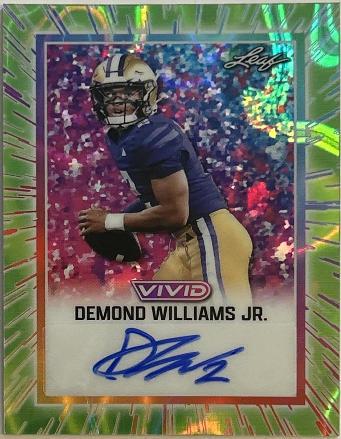 Demond Williams Jr. [Prismatic Green] #BA-DWJ
