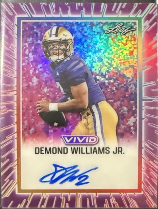 Demond Williams Jr. [Prismatic Purple] #BA-DWJ