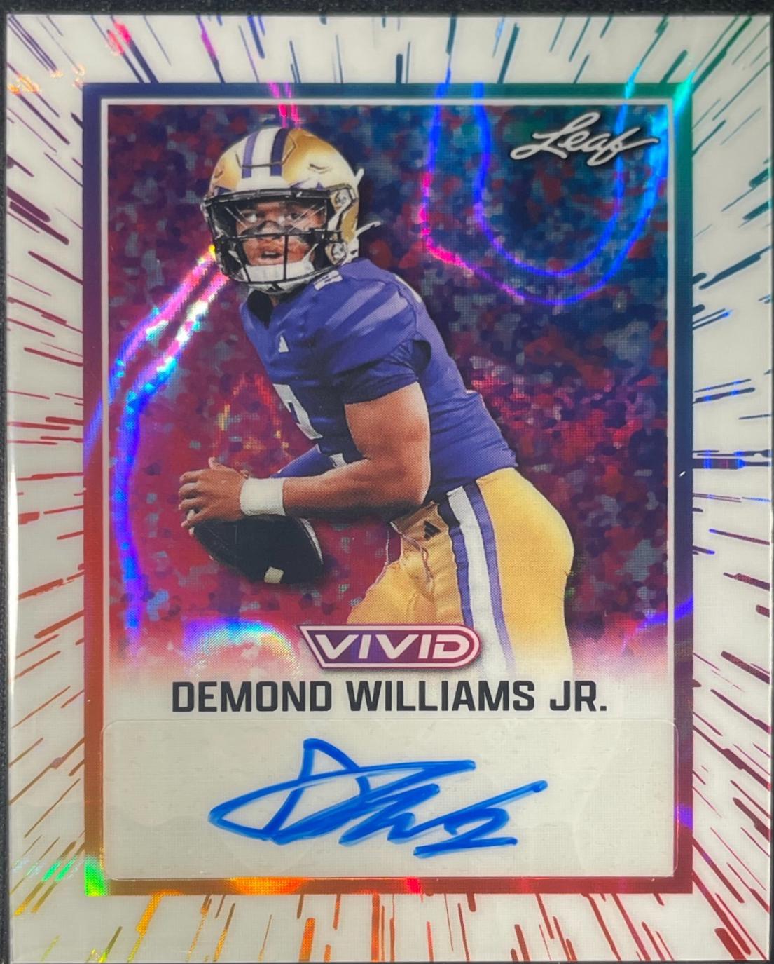 Demond Williams Jr. [Prismatic White] #BA-DWJ