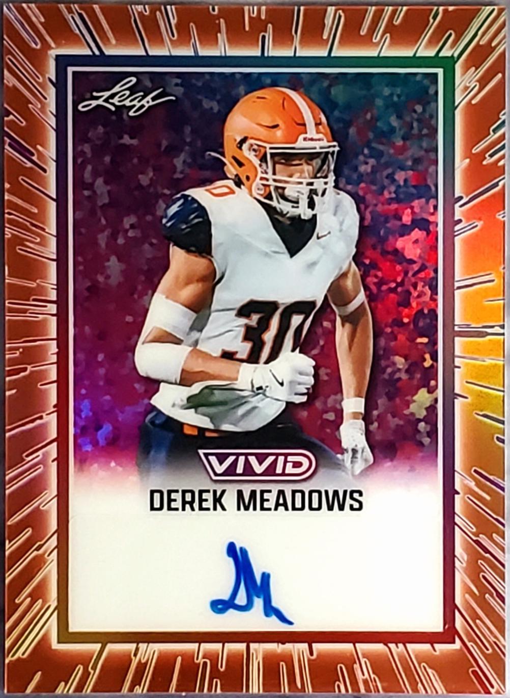 Derek Meadows [Prismatic Orange] #BA-DM2