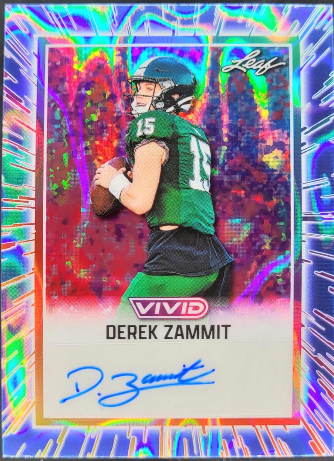 Derek Zammit [Prismatic Blue] #BA-DZ1