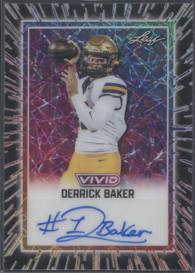 Derrick Baker [Prismatic Yellow] #BA-DB1