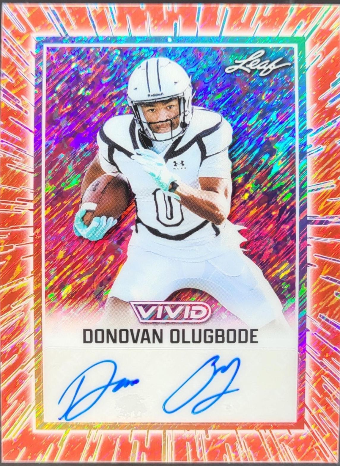 Donovan Olugbode [Prismatic Red] #BA-DO1