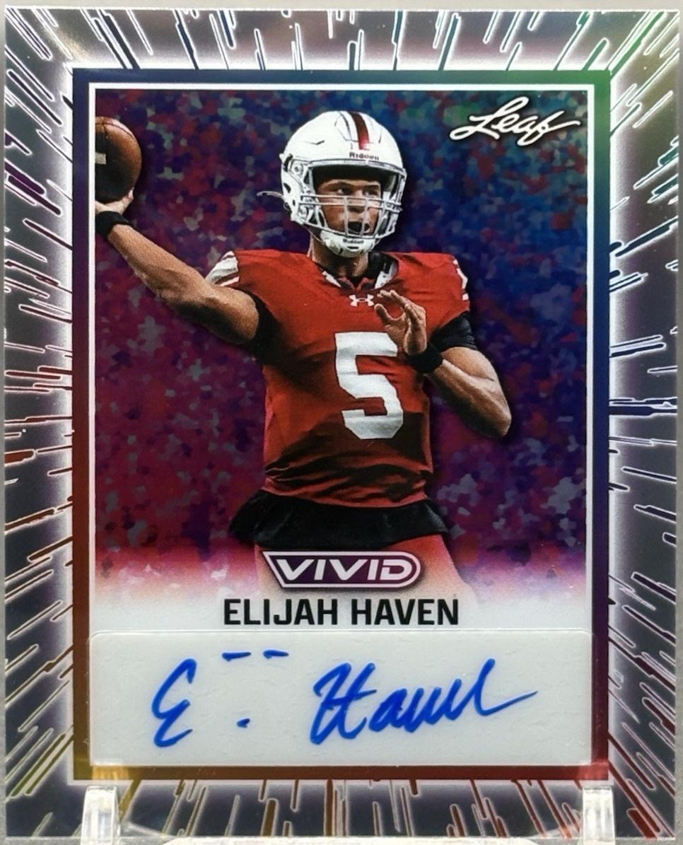 Elijah Haven [Prismatic Yellow] #BA-EH1