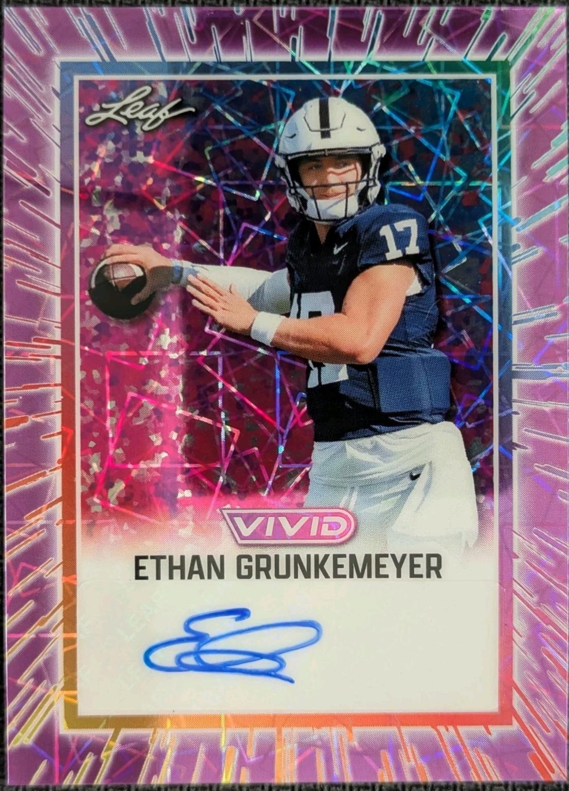Ethan Grunkemeyer [Prismatic Purple] #BA-EG1