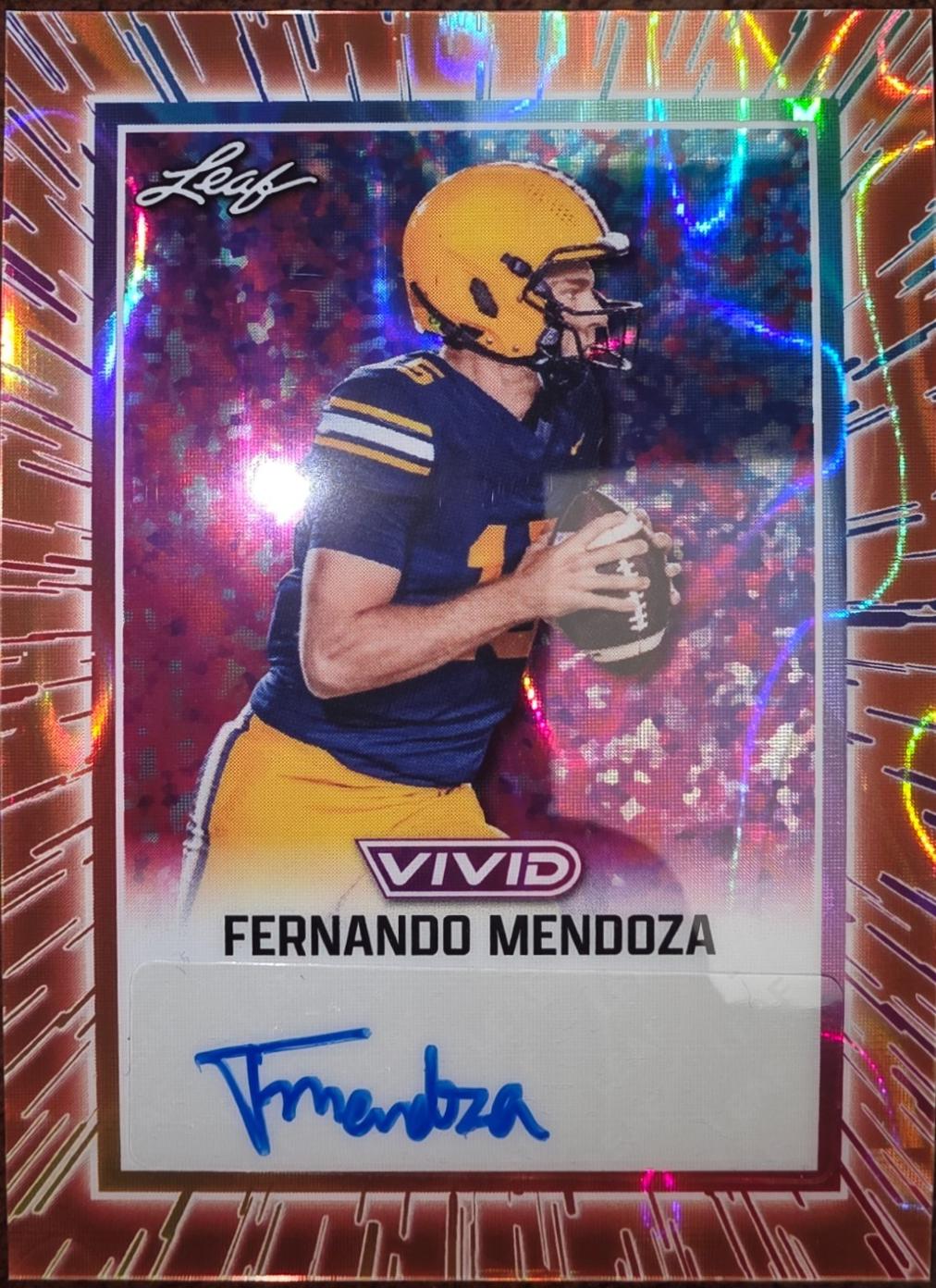 Fernando Mendoza [Prismatic Orange] #BA-FM1