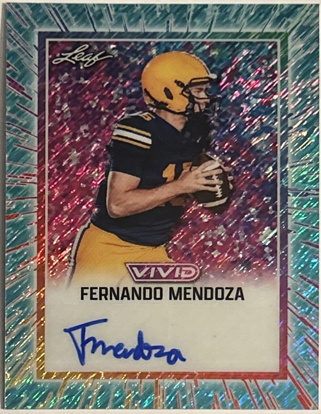 Fernando Mendoza [Prismatic Teal] #BA-FM1