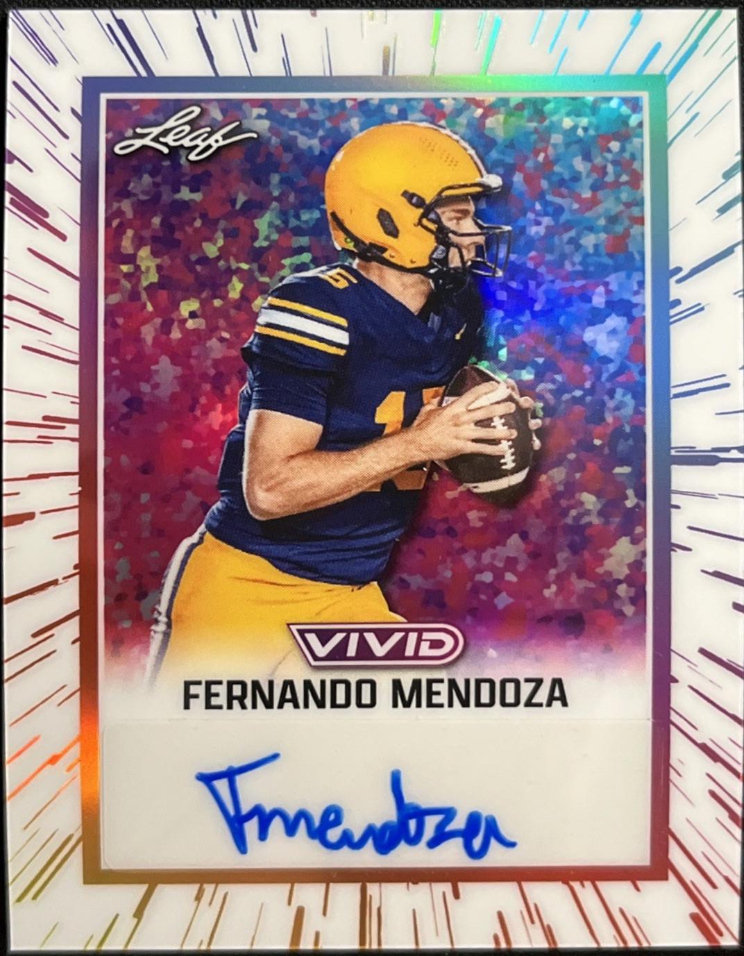 Fernando Mendoza [Prismatic White] #BA-FM1