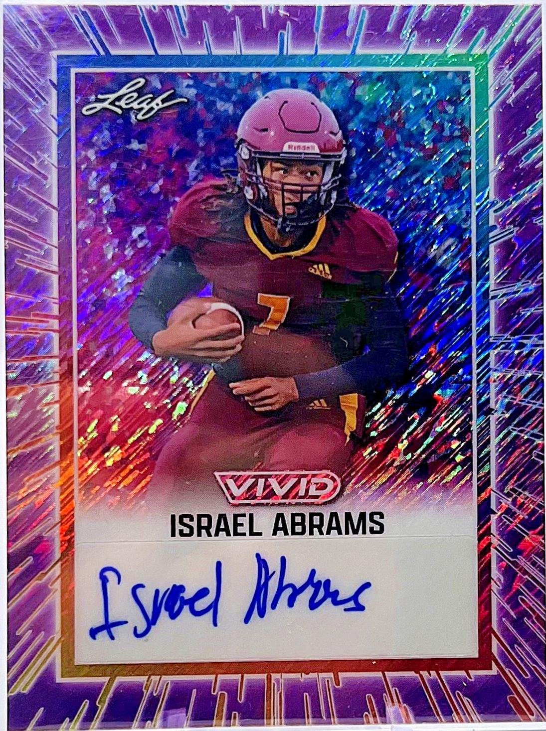 Israel Abrams [Prismatic Purple] #BA-IA1
