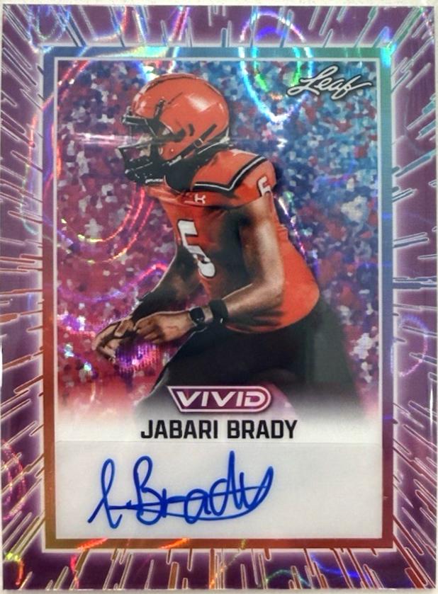 Jabari Brady [Prismatic Purple] #BA-JB2