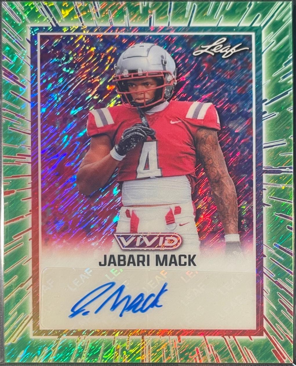 Jabari Mack [Prismatic Green] #BA-JM1