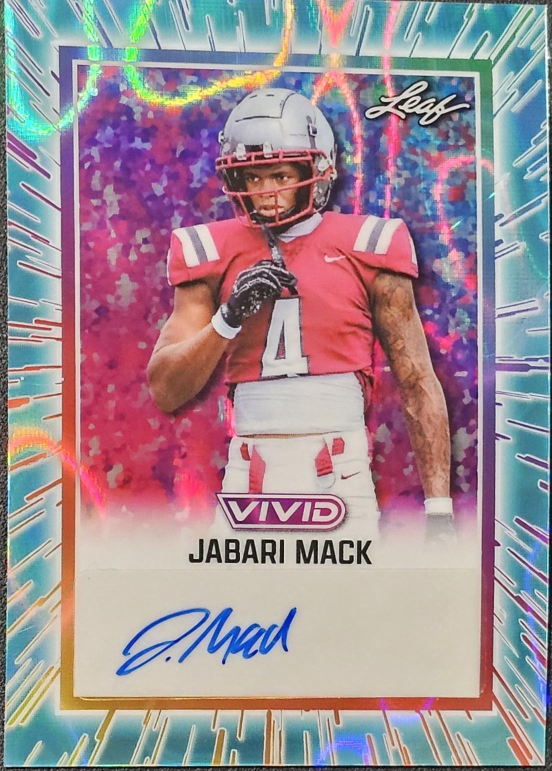 Jabari Mack [Prismatic Teal] #BA-JM1