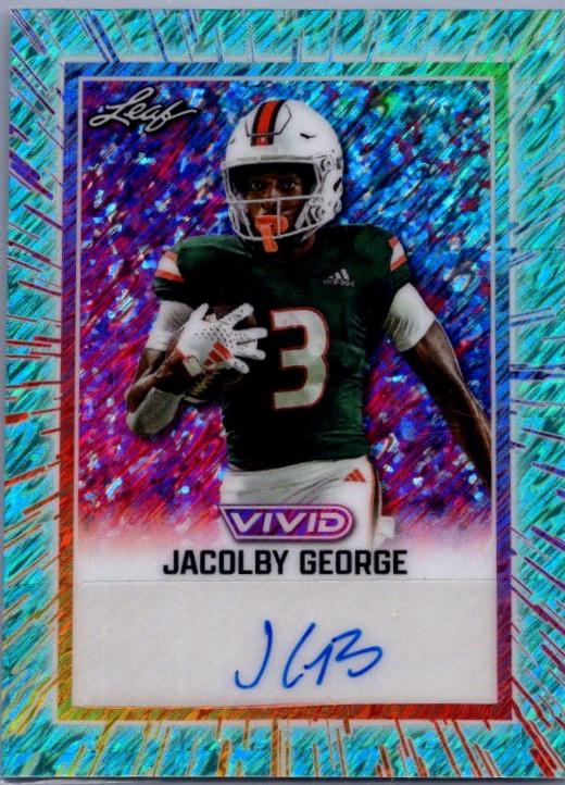 Jacolby George [Prismatic Teal] #BA-JG1