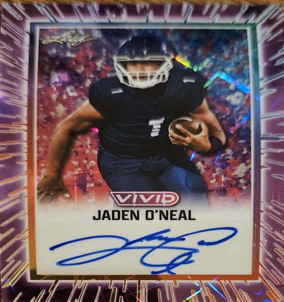 Jaden O'Neal [Prismatic Purple] #BA-JON