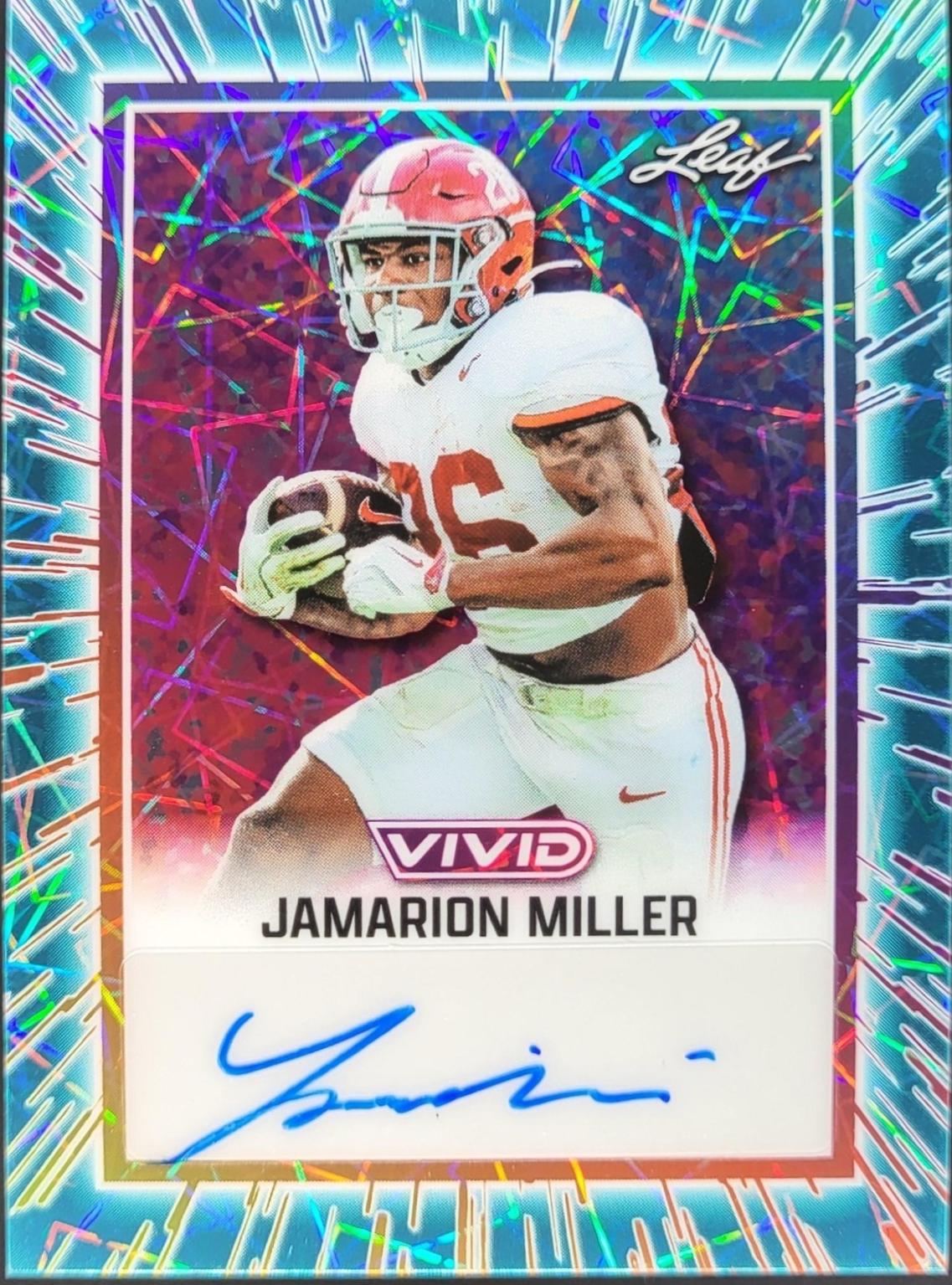 Jamarion Miller [Prismatic Teal] #BA-JM3