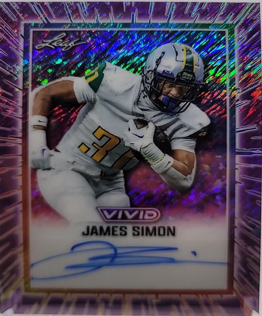 James Simon [Prismatic Purple] #BA-JS1
