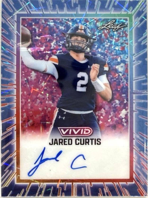 Jared Curtis [Prismatic Blue] #BA-JC2