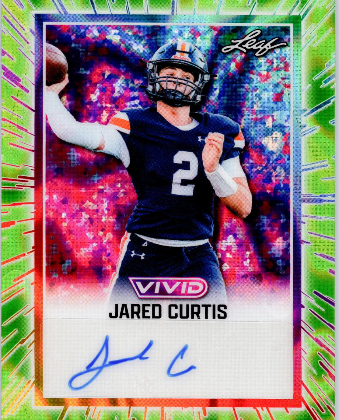 Jared Curtis [Prismatic Green] #BA-JC2