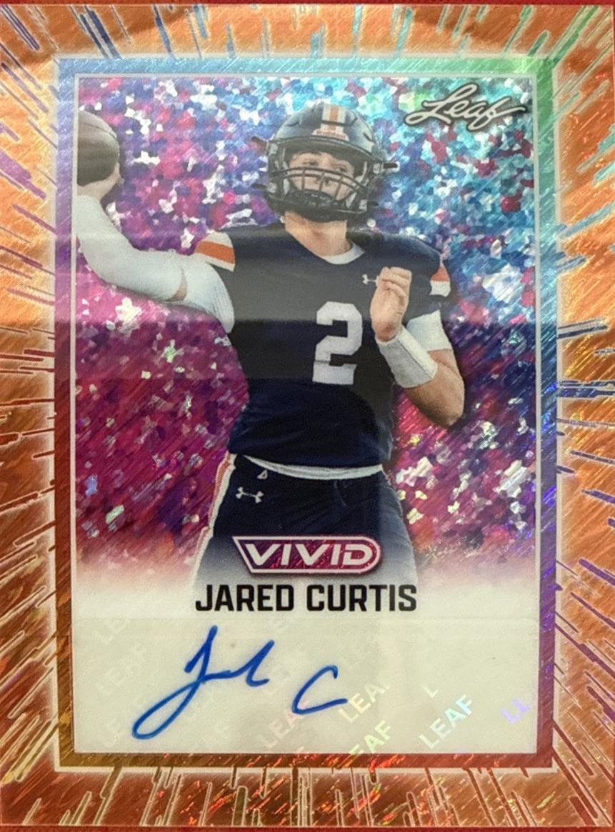 Jared Curtis [Prismatic Orange] #BA-JC2