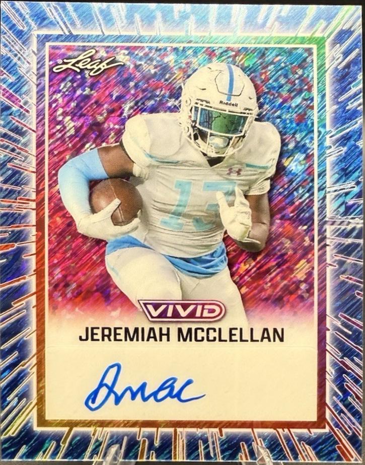 Jeremiah McClellan [Prismatic Blue] #BA-JMC