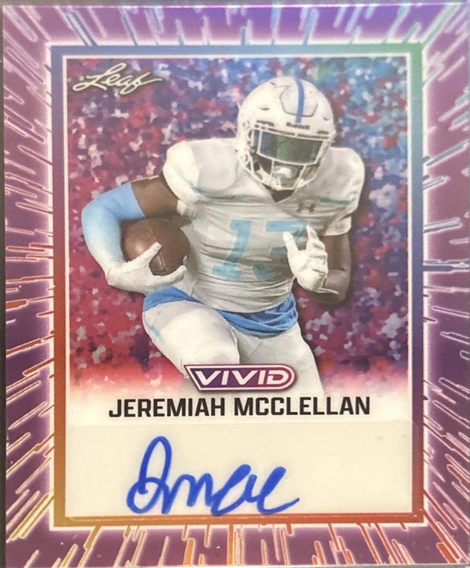Jeremiah McClellan [Prismatic Purple] #BA-JMC