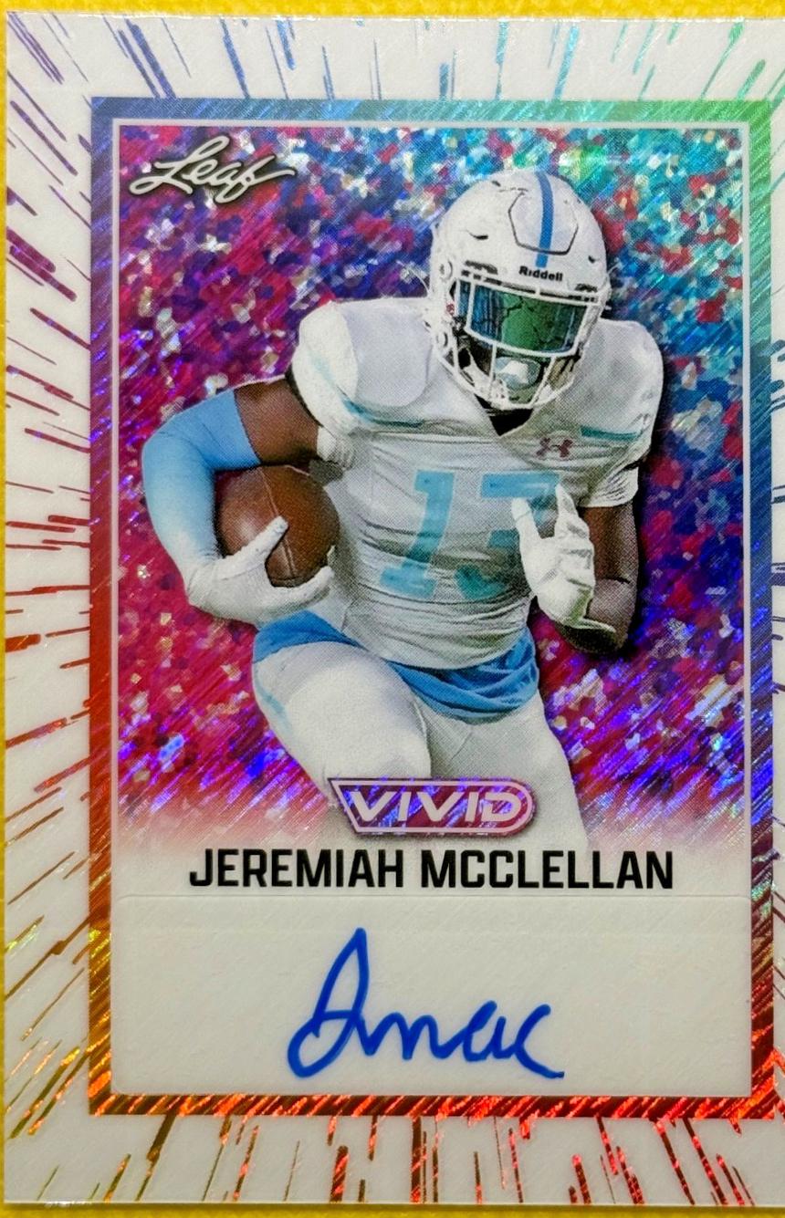 Jeremiah McClellan [Prismatic White] #BA-JMC