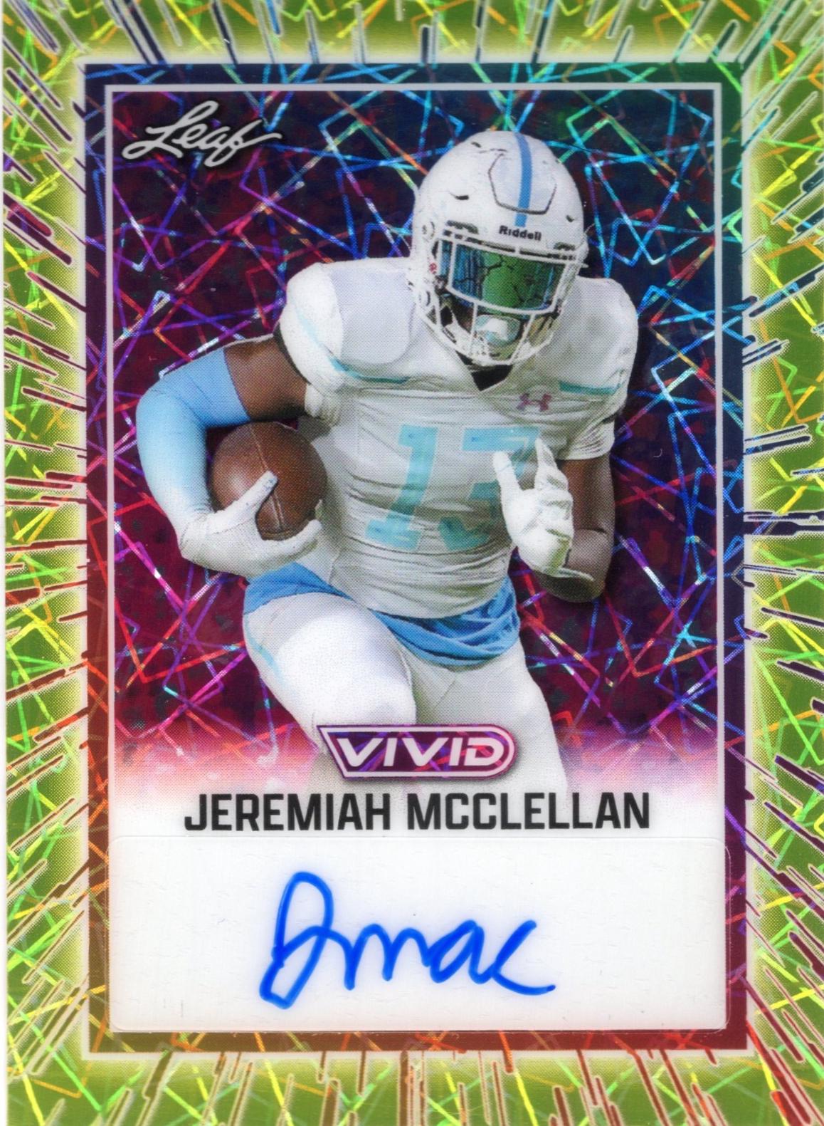 Jeremiah McClellan [Prismatic Yellow] #BA-JMC
