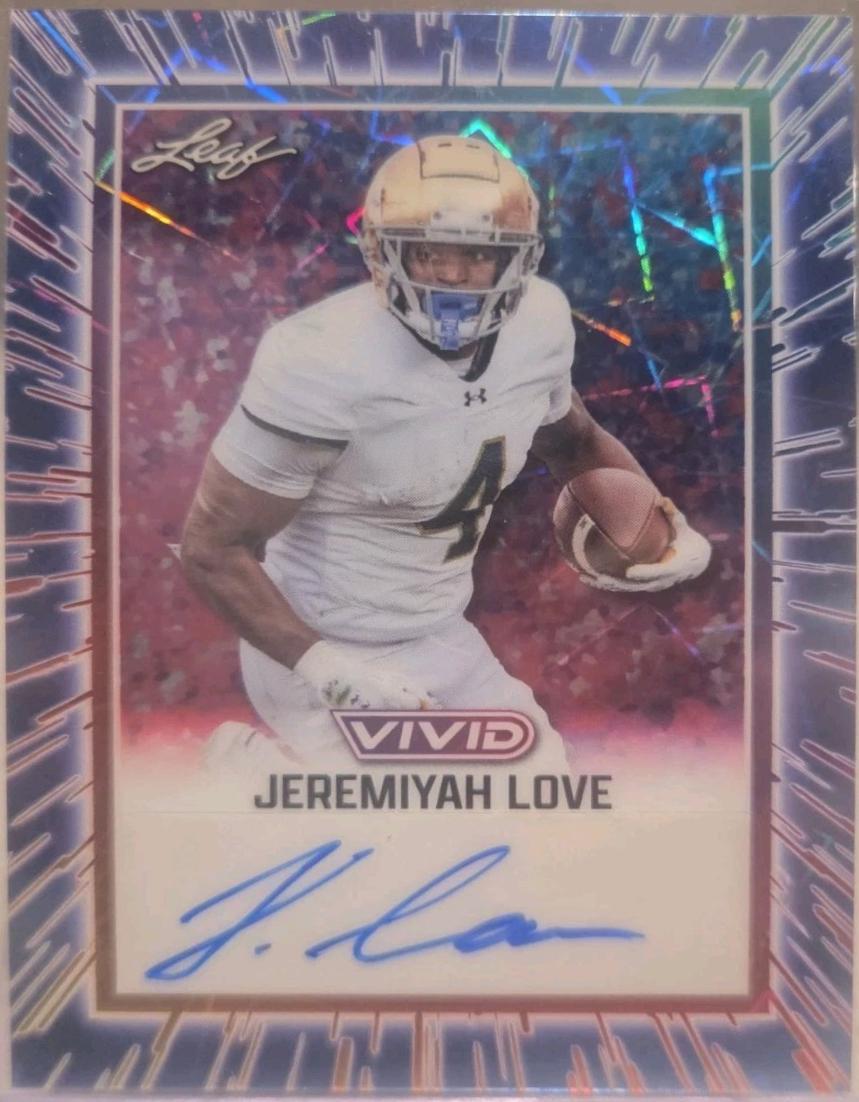 Jeremiyah Love [Prismatic Blue] #BA-JL2